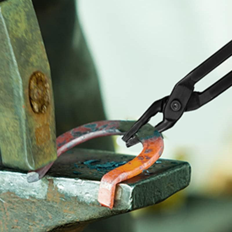 BowLift | Wolf Jaw Blacksmith Tongs for Beginner & Professional Blacksmiths Bladesmiths & Craftsmen (15 in 16 in 17 in)