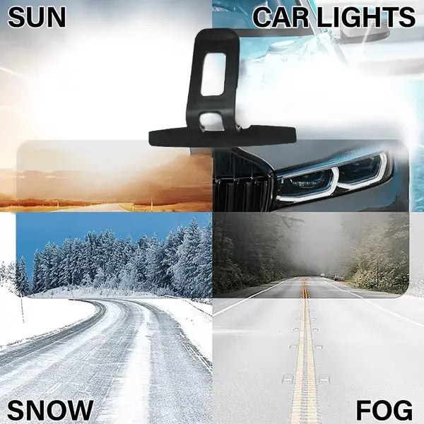 BowLift | Glare-free driving visor – Against sunlight & winter glare