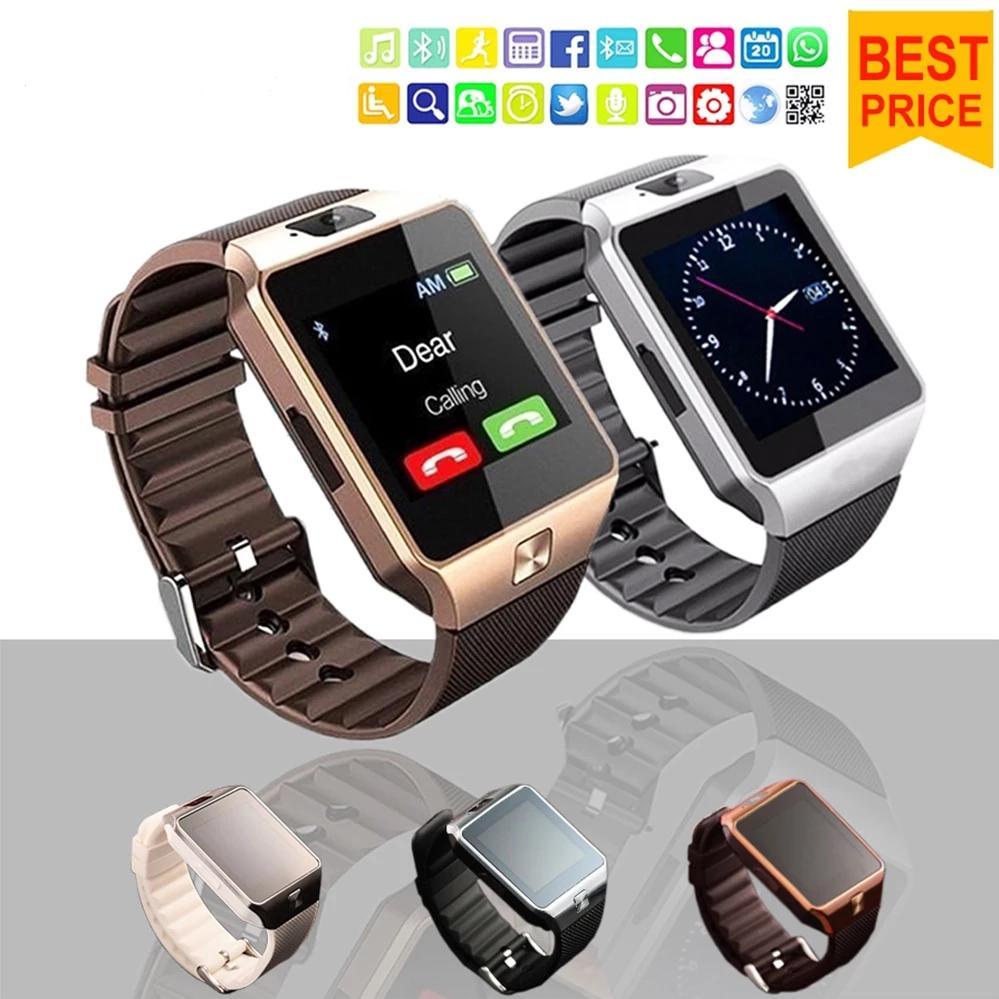 BowLift | Bluetooth Smart Watch DZ09 Android Phone TF Sim Card Camera Men Women Sport Wristwatch For Iphone IOS PK Y1 A1 GT08 Smartwatch