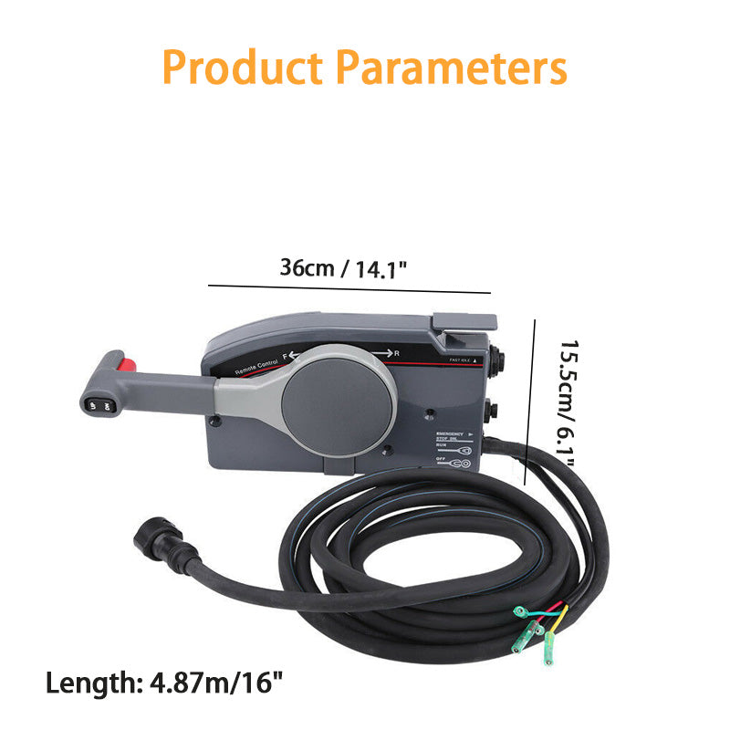 BowLift | Marine Throttle Controller, Push Open The Control Box, Outboard Motor Accessories Pull Open The Remote Control Box