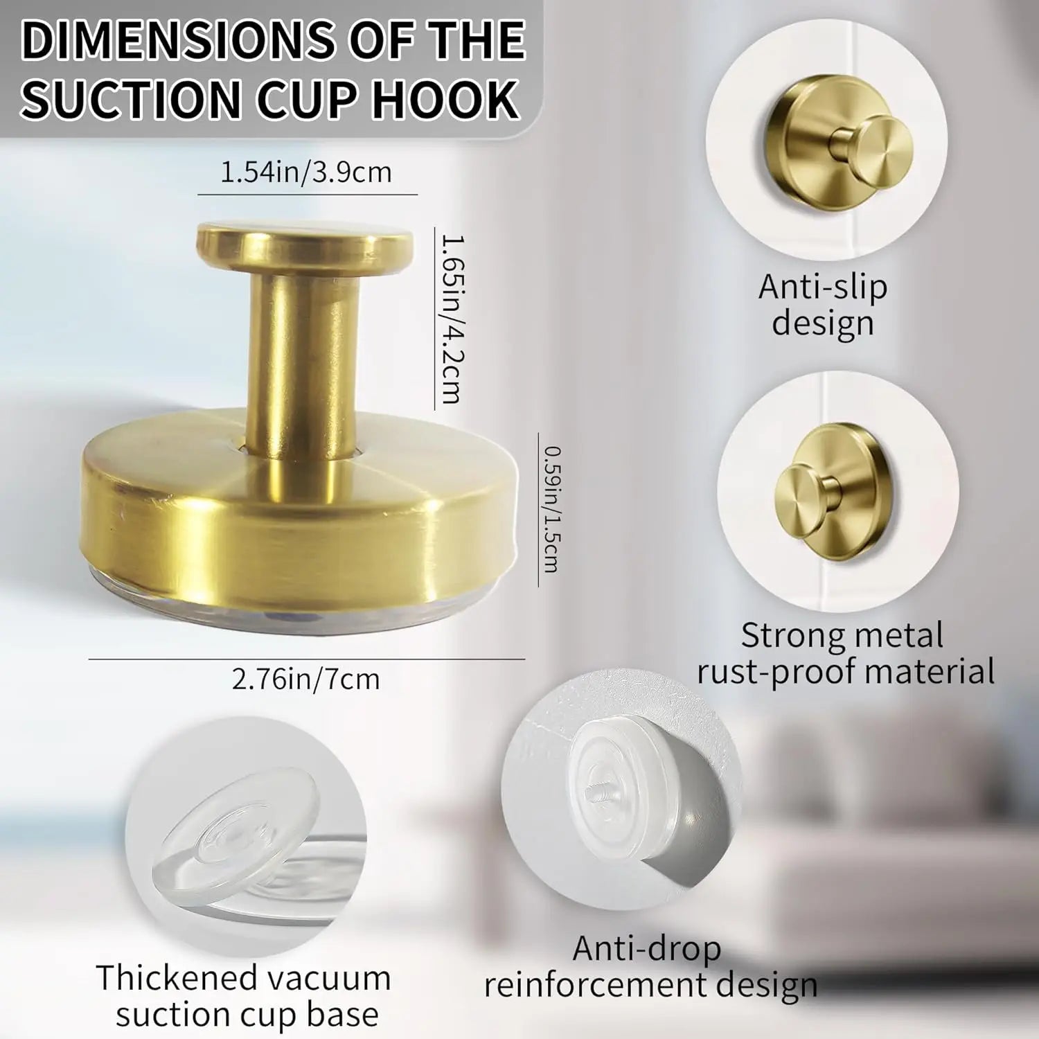 BowLift | Drill-free suction hooks – Strong, reusable & damage-free