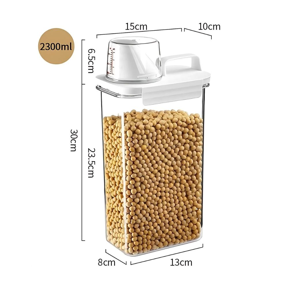 BowLift | Clear Cereal and Grain Organizer