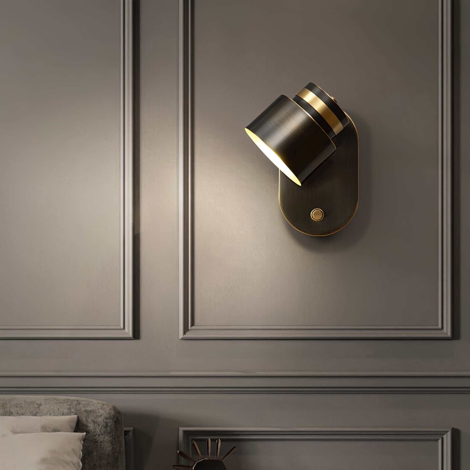BowLift | ShadowGlow - Glossy Wall Sconce