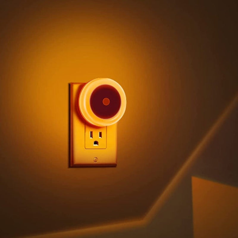 BowLift | Night lights plug into the wall [4Pack], night light with light sensors, LED night light for the children's room, baby night light, bathroom night light, stair lights, hallway light