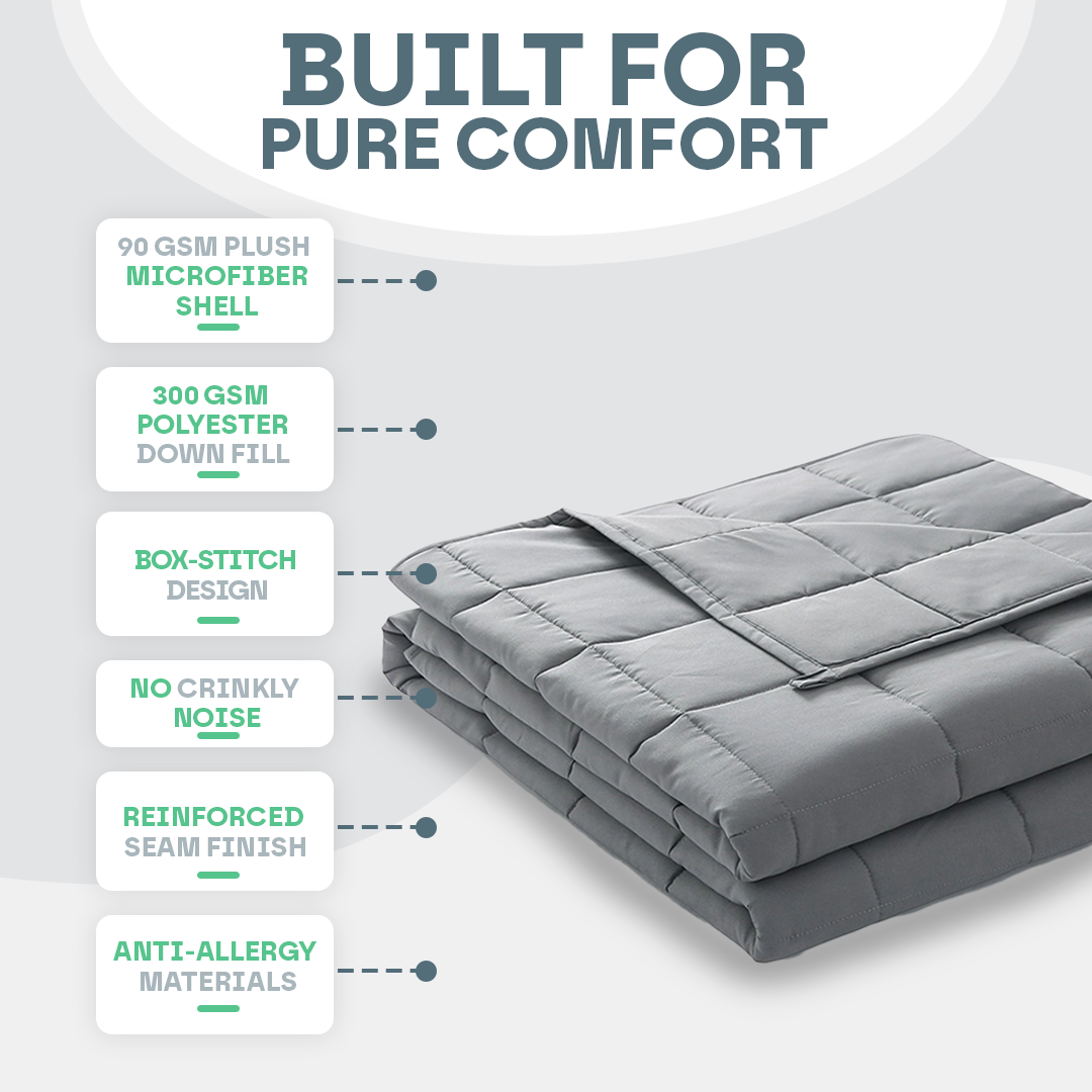 BowLift | All Seasons Cloud-Soft Duvet | Gentle on Skin, Cozy & Breathable for Twin, Full, Queen, King Sizes