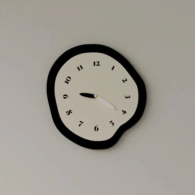 BowLift | Contemporary Abstract Wall Clock with Sleek Acrylic Finish