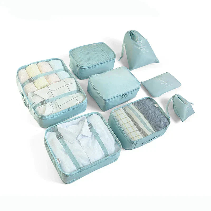 BowLift | Easy-Pack Travel Cubes | 8-Piece Set for Organized Packing & Hassle-Free Travel
