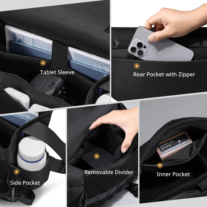 BowLift | Camera Courier Bag - 9L Compact Photography Courier for DSLR & Mirrorless Cameras