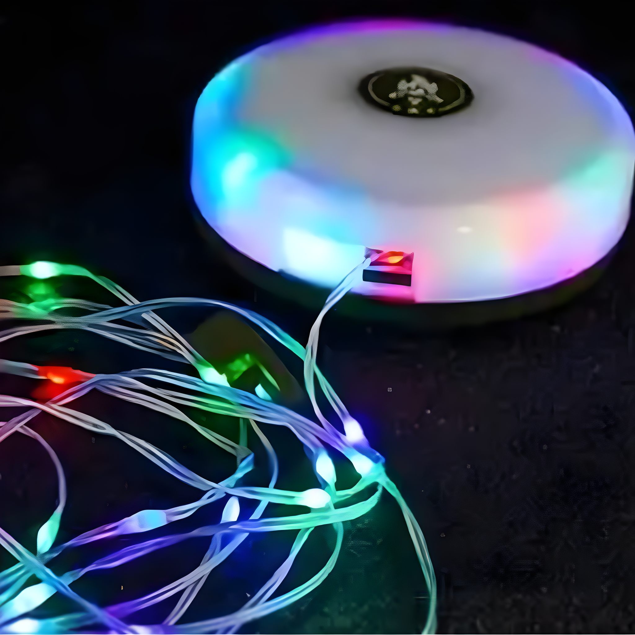 BowLift | CampBeam LED Outdoor String Lights – Rechargeable Waterproof Lights with Magnetic Hooks & 5 Lighting Modes