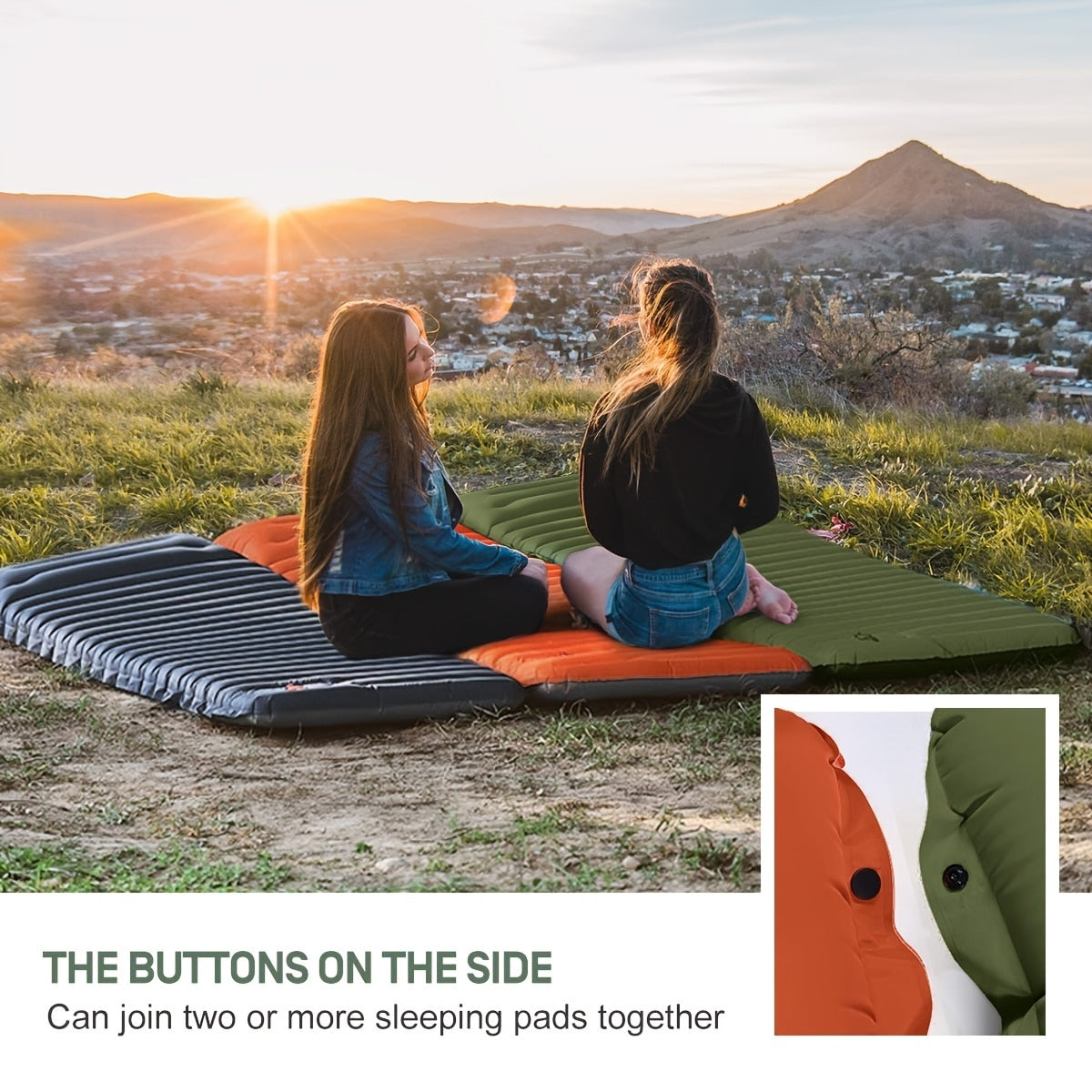 BowLift | Inflatable Camping Mattress | Waterproof, Portable & Easy Inflation for Outdoor Adventures