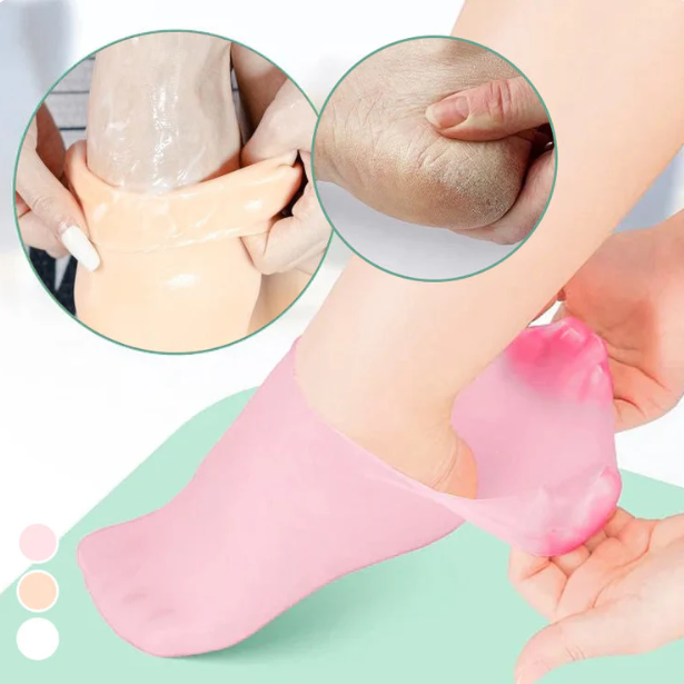 BowLift | Silicon-Spa-Socks - Intensive care for cracked and tired feet