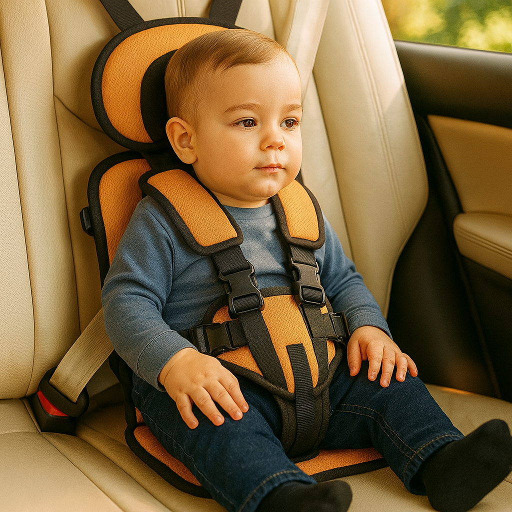 BowLift | Travel Car Seat Portable Toddler Booster Safety Compact Harness Foldable