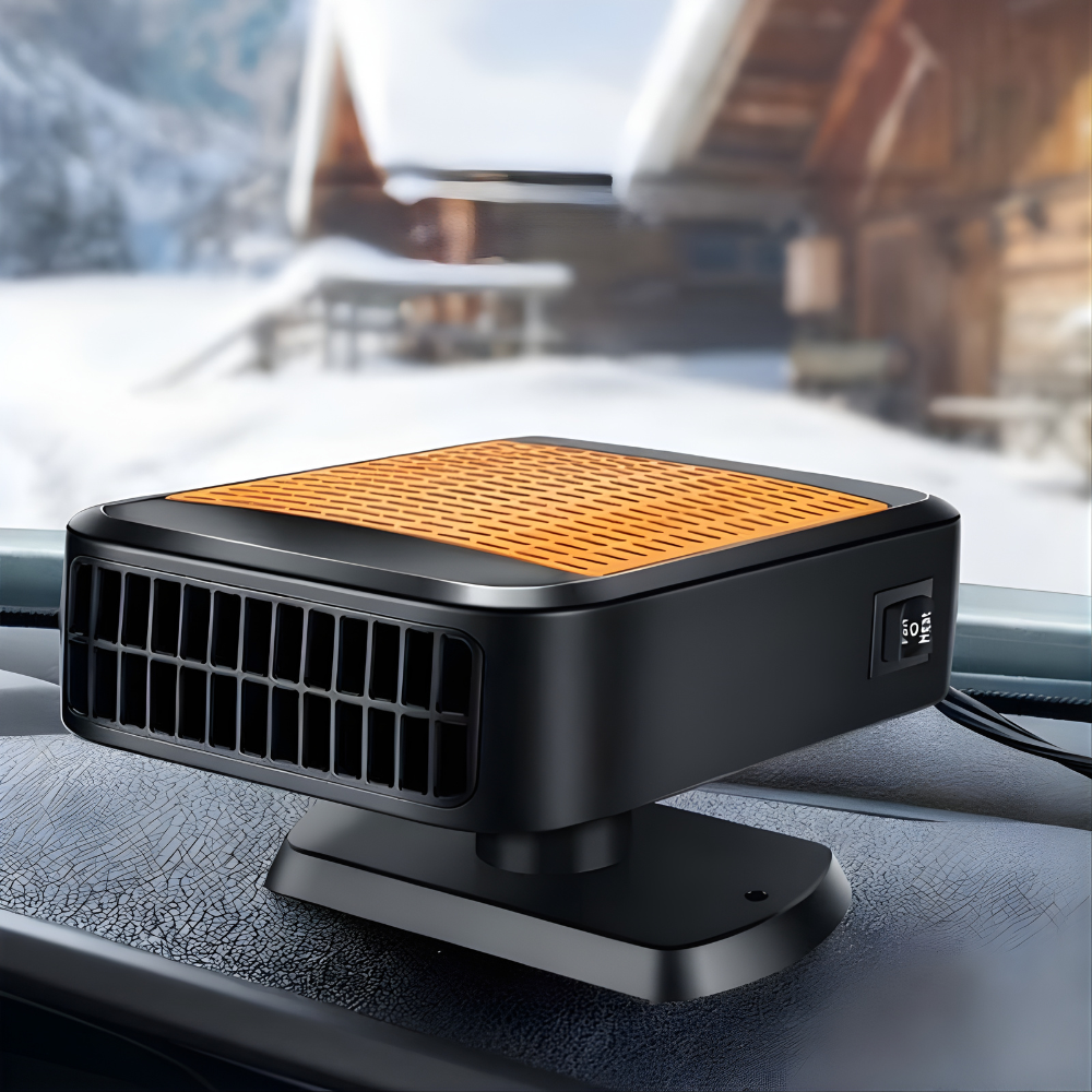 BowLift | Car Heater Defroster 12V Portable Windshield Fan Rapid Demist