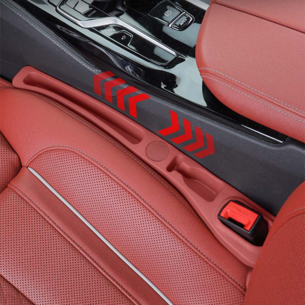 BowLift | Car Seat Filling Faux Leather Gap Filler Organizer Pair
