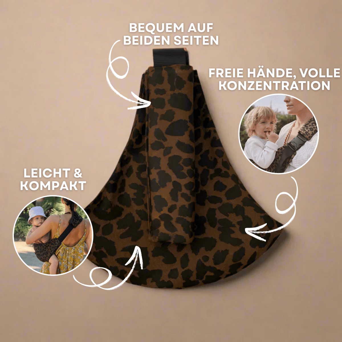 BowLift | Comfortable hip carrier for travelling