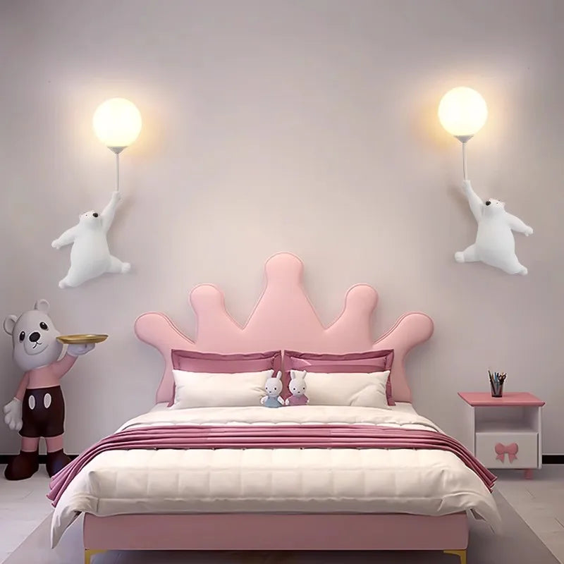 BowLift | FairyGlow – Cartoon Wall Light for Kids | Magical Night Light with 3D Moon Design