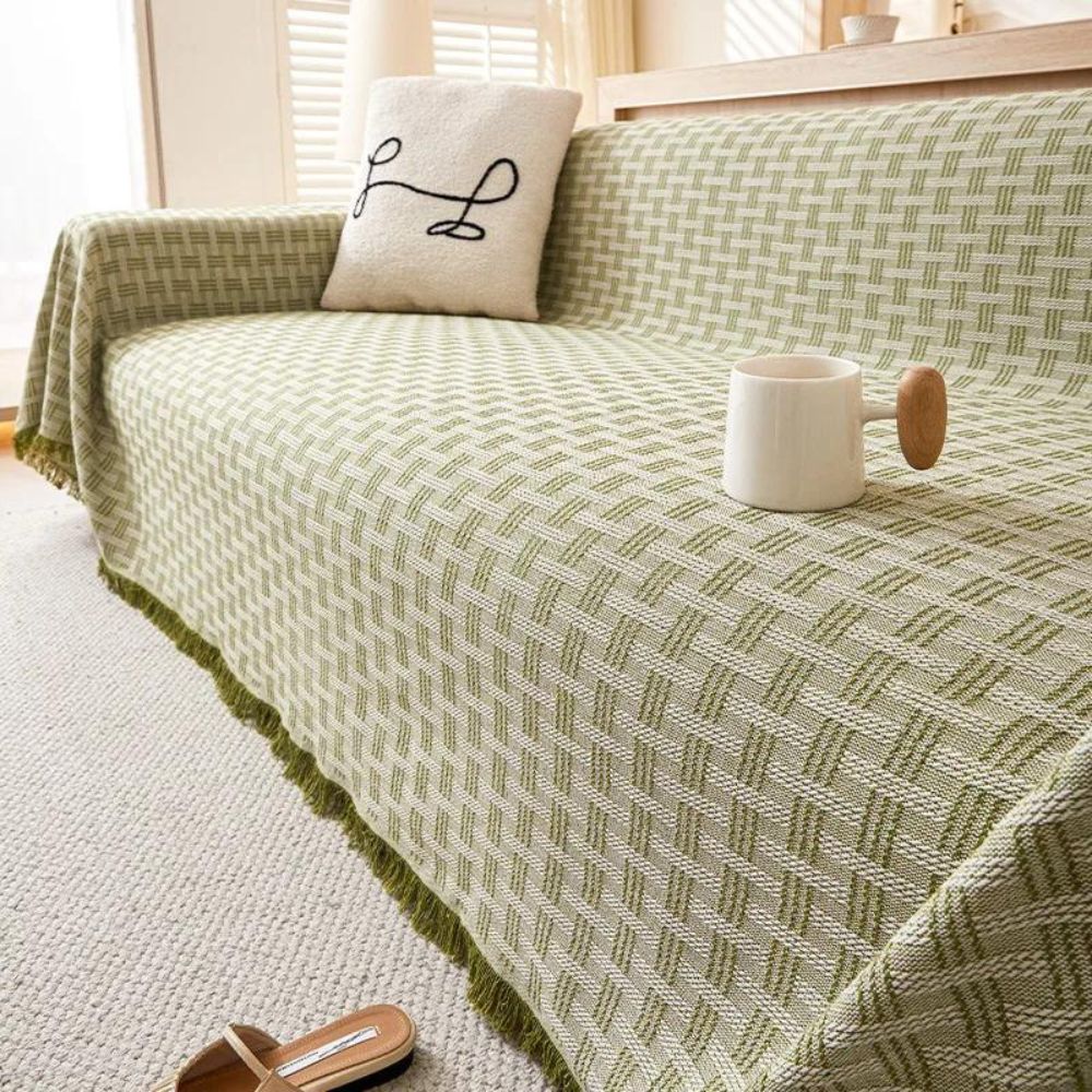 BowLift | Casa Serene Geometric Sofa Cover