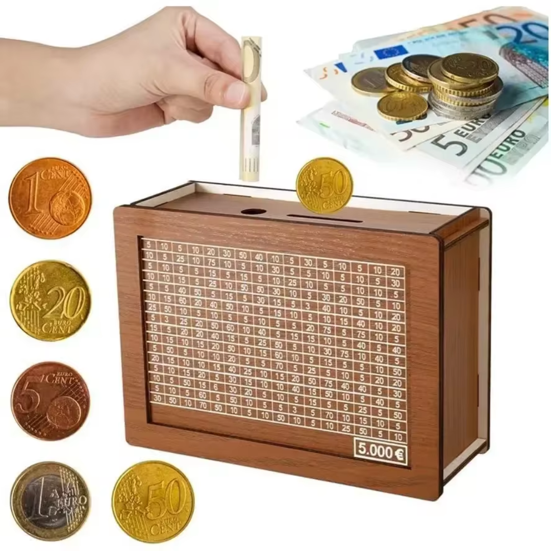 BowLift | FundsSafe Wooden Money Box