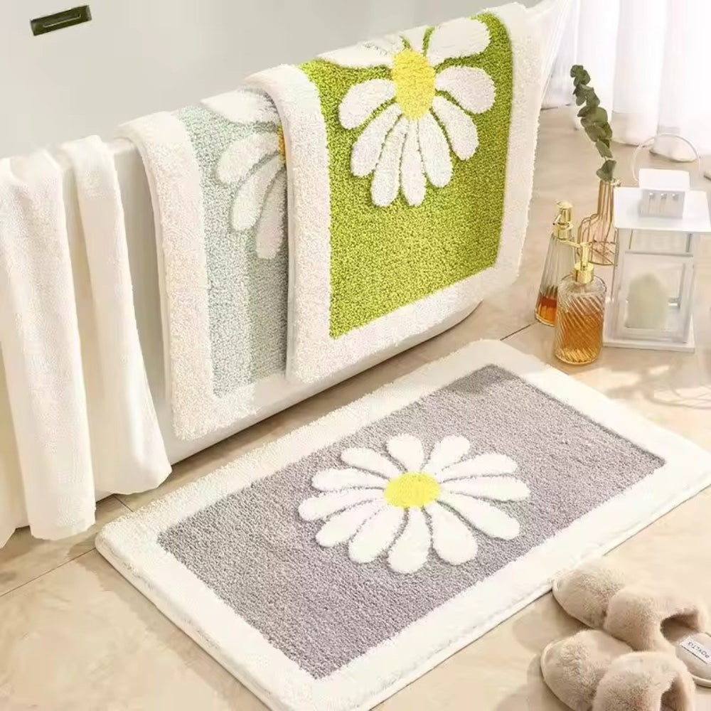 BowLift | Charming Daisy Bloom Bath Mat