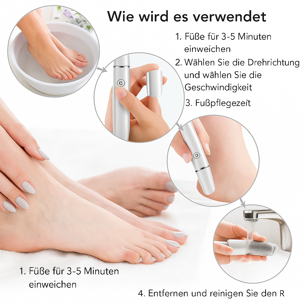 BowLift | Electric Callus Remover for the Feet