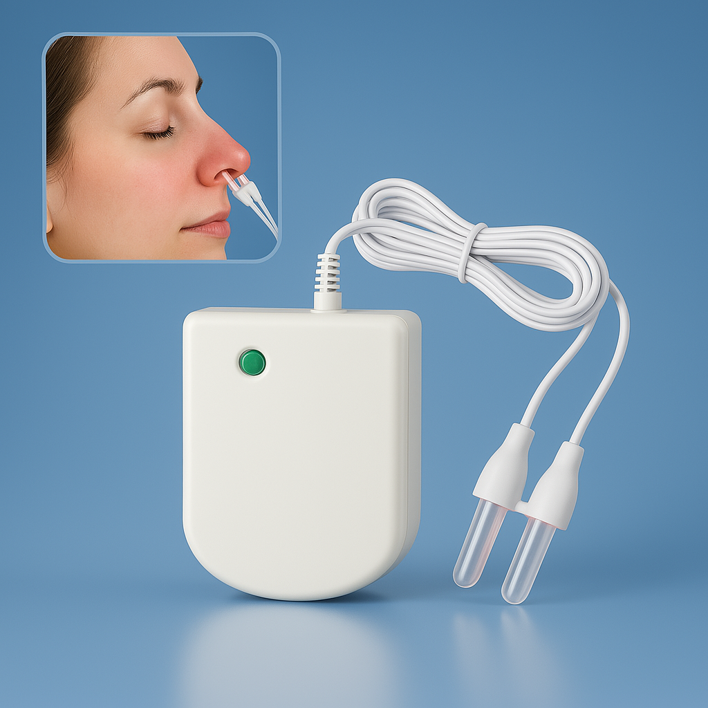 BowLift | Infrared Therapy Device for Allergic Rhinitis and Runny Nose Relief, Comfortable Nasal Congestion Treatment