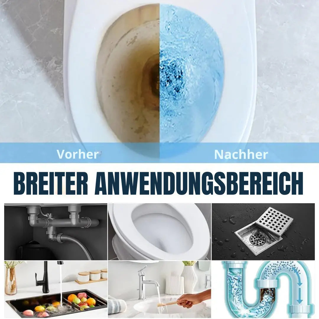 BowLift | Chemical-free high-pressure drain cleaner with ergonomic handle