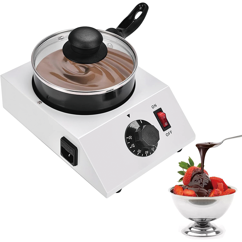 BowLift | 110V Chocolate Melting Pot, Electric Professional Chocolate Melter, Food Warmer For Chocolate Candy Butter Cheese Single Pot