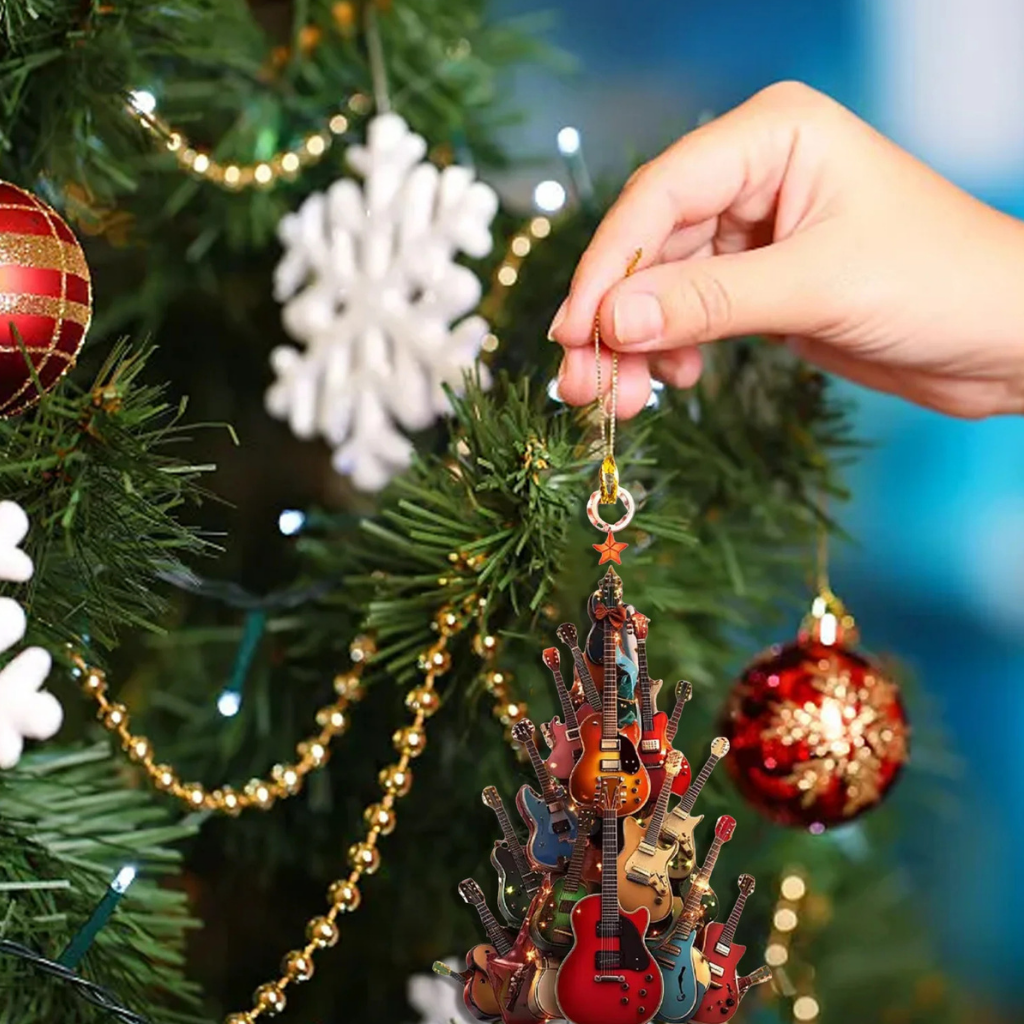 BowLift | Christmas Ornament Musical Instrument Tree Decoration