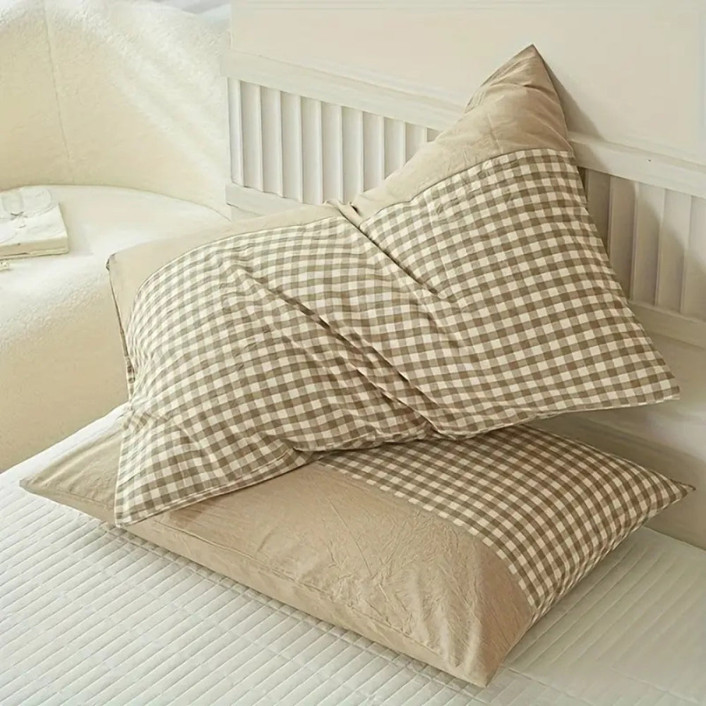 BowLift | Classic Gingham Soft Pillow Case