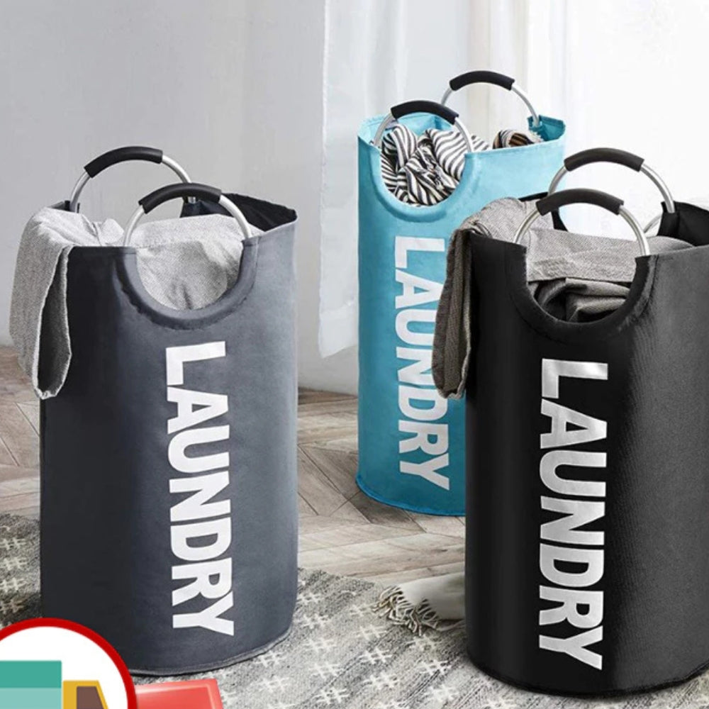 BowLift | Collapsible Oxford Cloth Laundry Basket