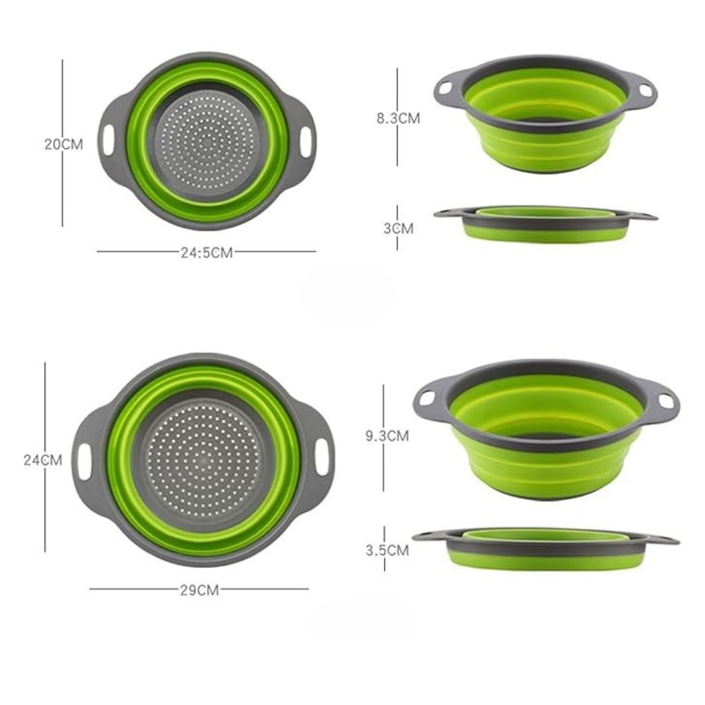 BowLift | Collapsible Silicone Strainer Basket