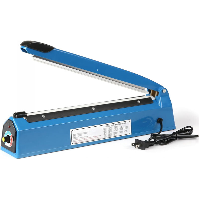 BowLift | 12 Inch  Impulse Heat Sealer Impulse Commercial Bag Sealers with Adjustable Heating Mode for Plastic Bags PE PP Bags