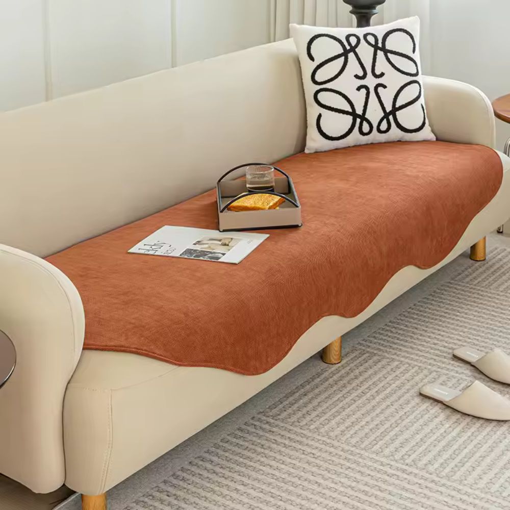 BowLift | All-Season Plain Contour Fit Sofa Cover