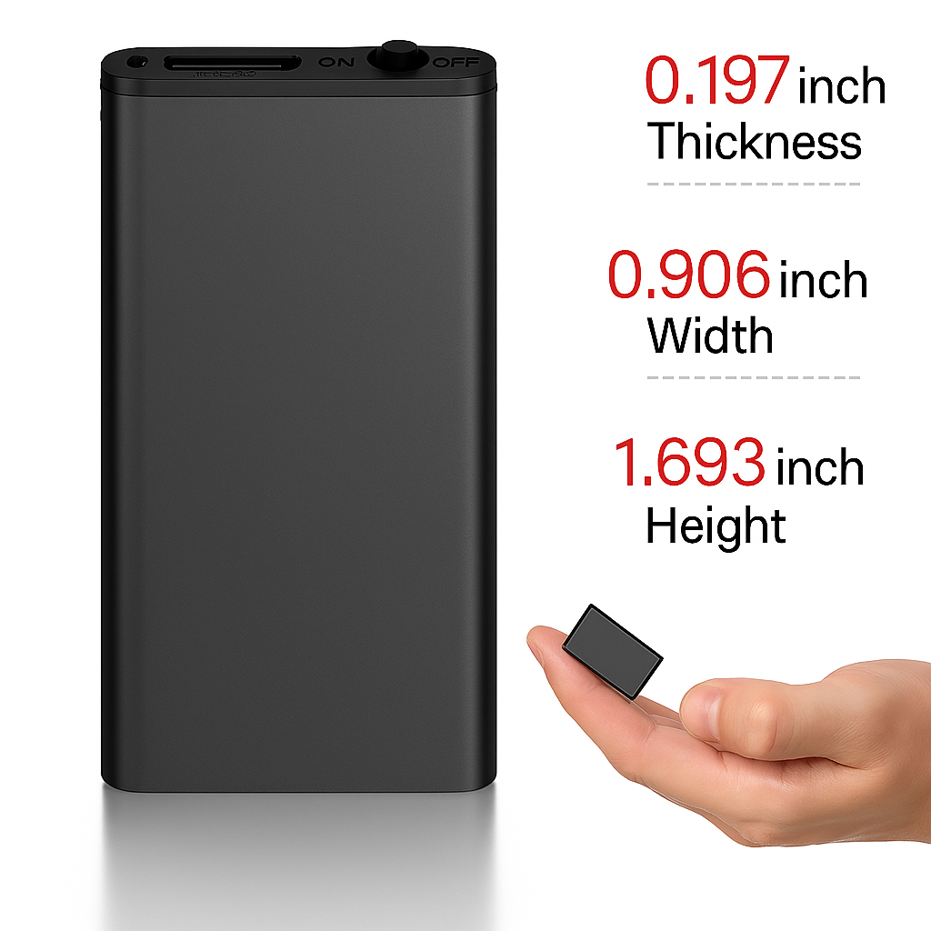 BowLift | Compact HD Voice Recorder & MP3 Player