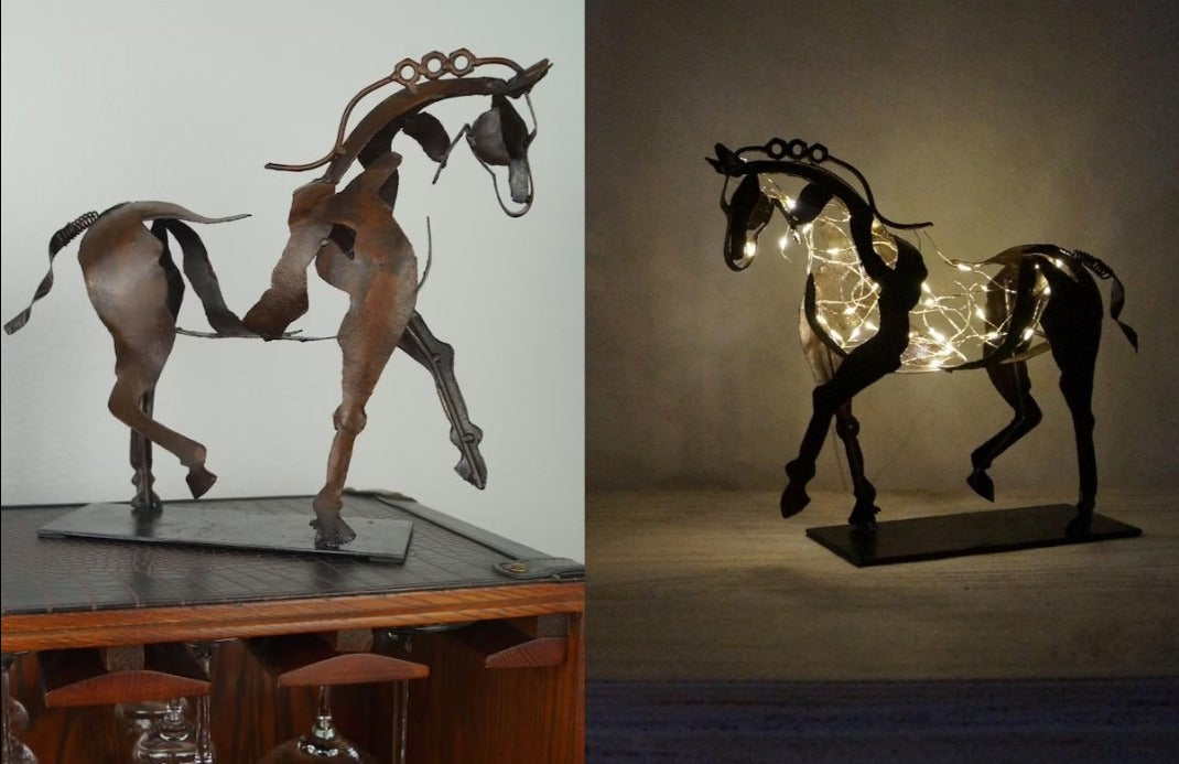 BowLift | Picture - Adonisma - Horse Design - Metal Ornament