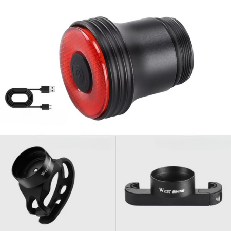 BowLift | Smart Rechargeable Bike Tail Light with Brake Sensing and Waterproof Design