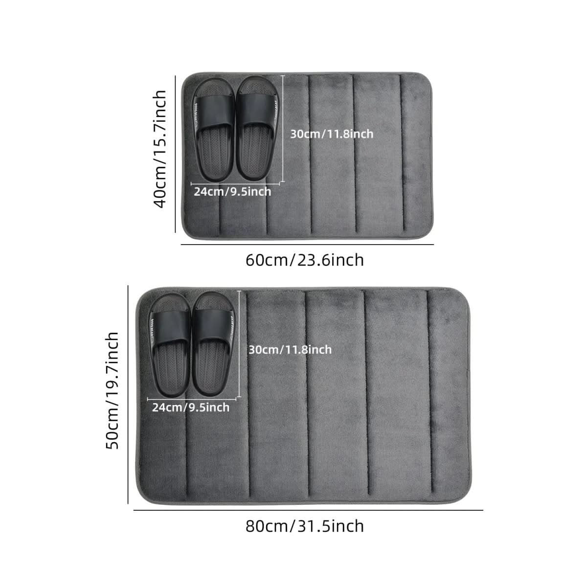 BowLift | Bathroom Mat made of Microfiber for Comfort & Safety