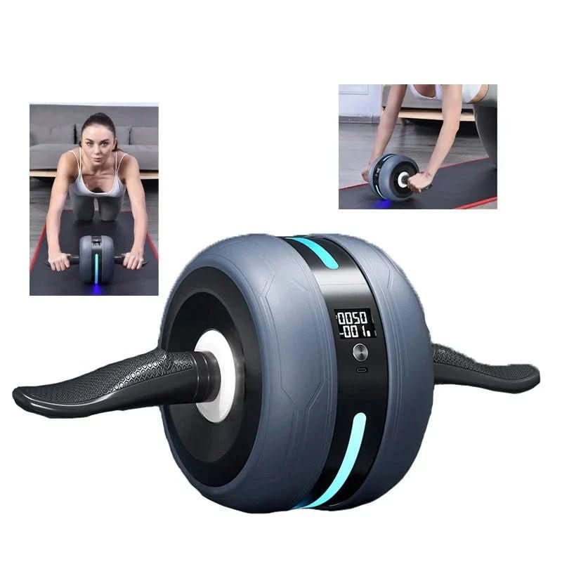 BowLift | Abdominal Muscle Wheel with Rebound & Counting Function for Effective Core Training