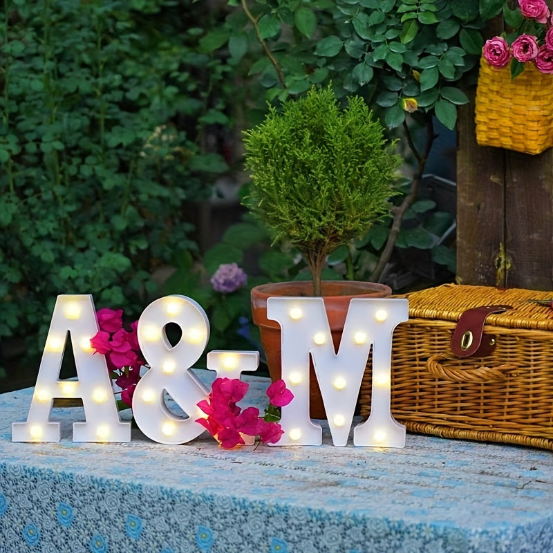 BowLift | LetterGlow - Wireless LED Letter Lamp for Unique Style