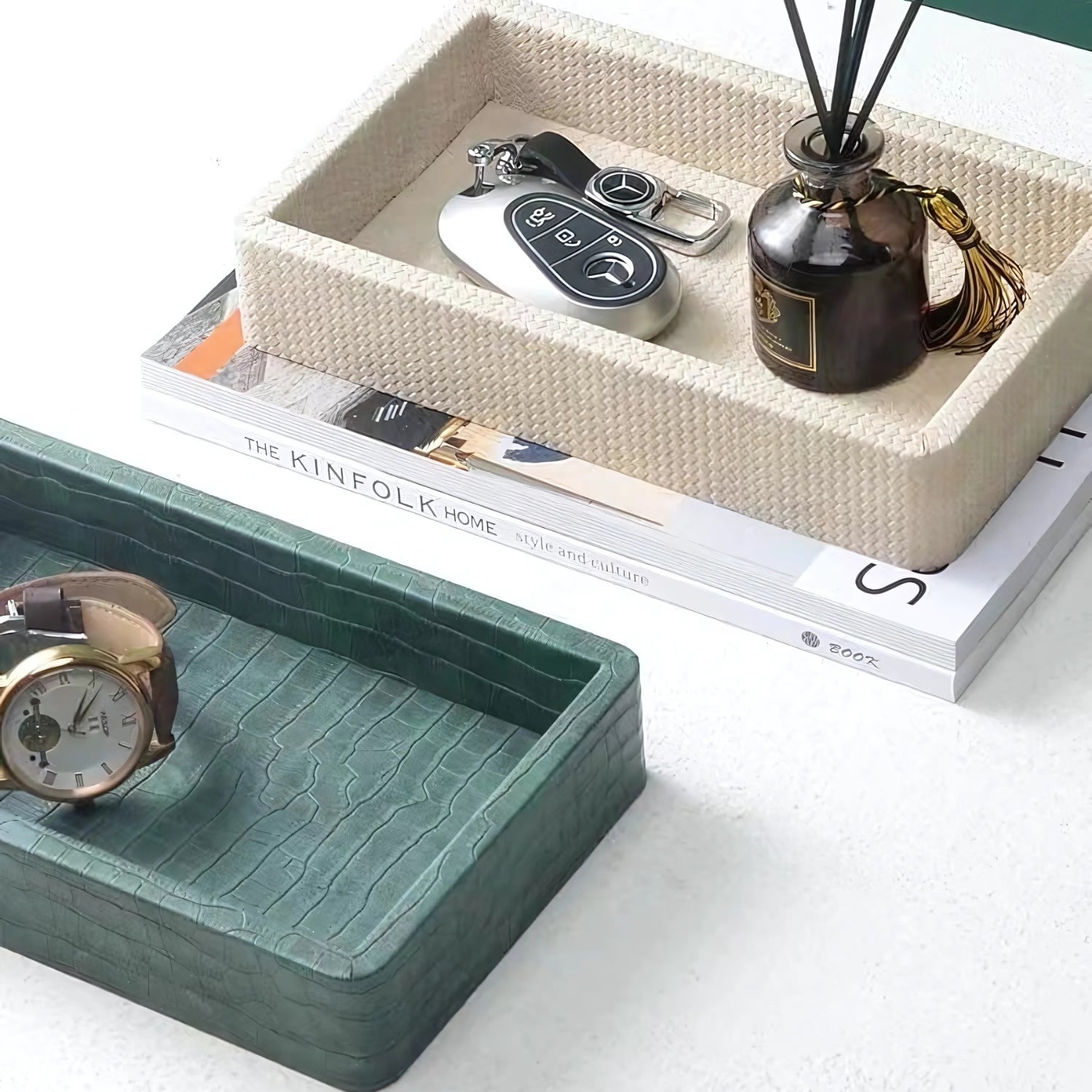 BowLift | Croc Luxe Organiser Tray Box