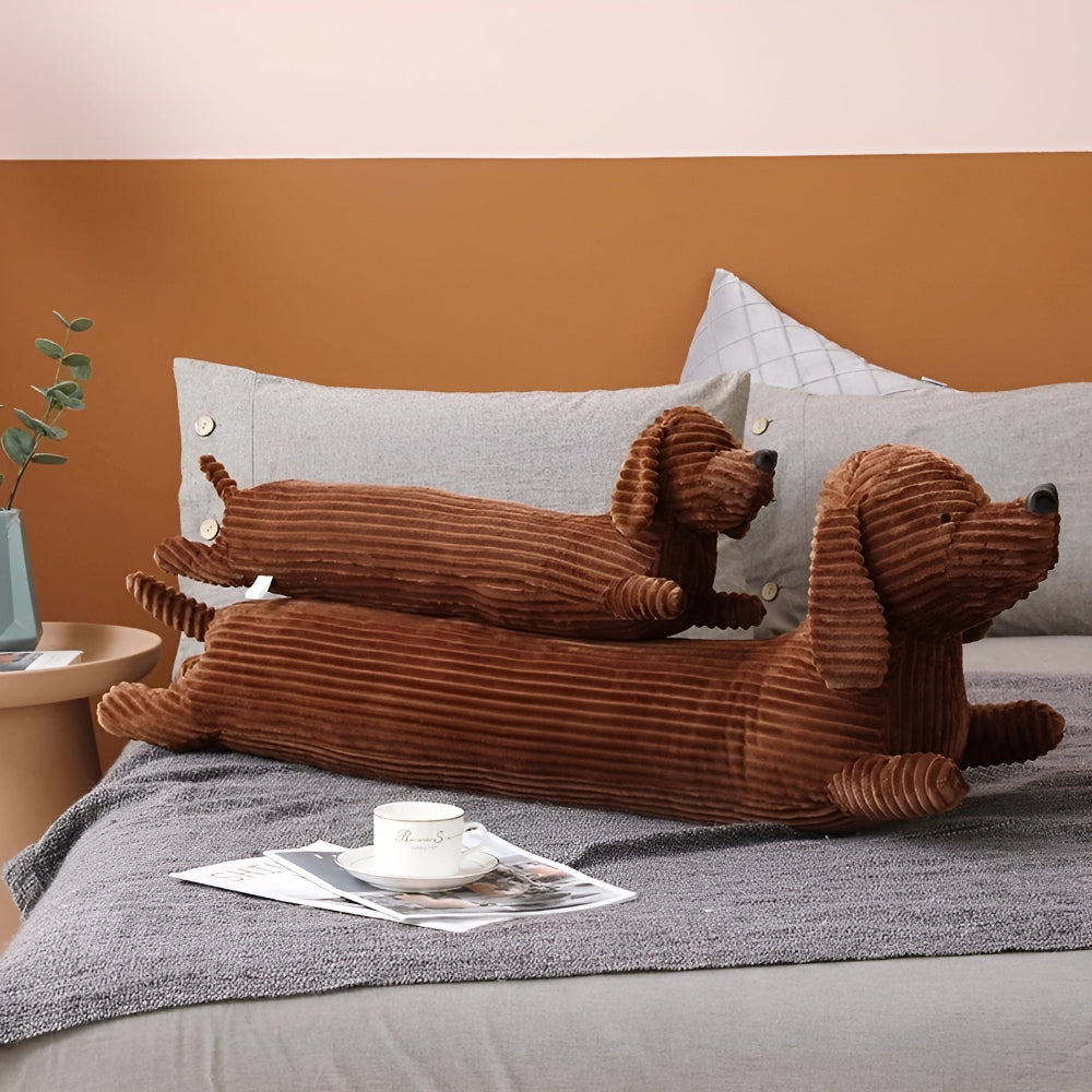 BowLift | CordoPup Manchester Dachshund Cushion – Soft Cuddle Cushion in Dachshund Shape