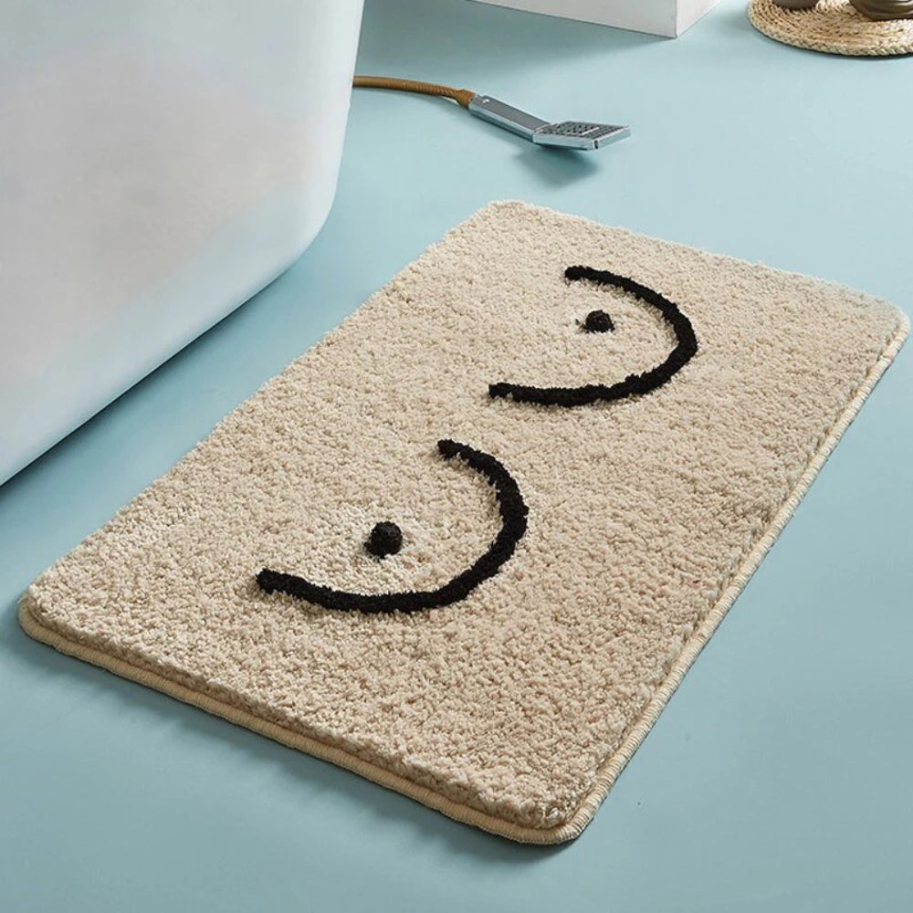 BowLift | Aesthetic Fluffy Bath Mat Room Decor
