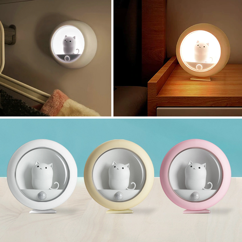 BowLift | Cute Cat Night Light
