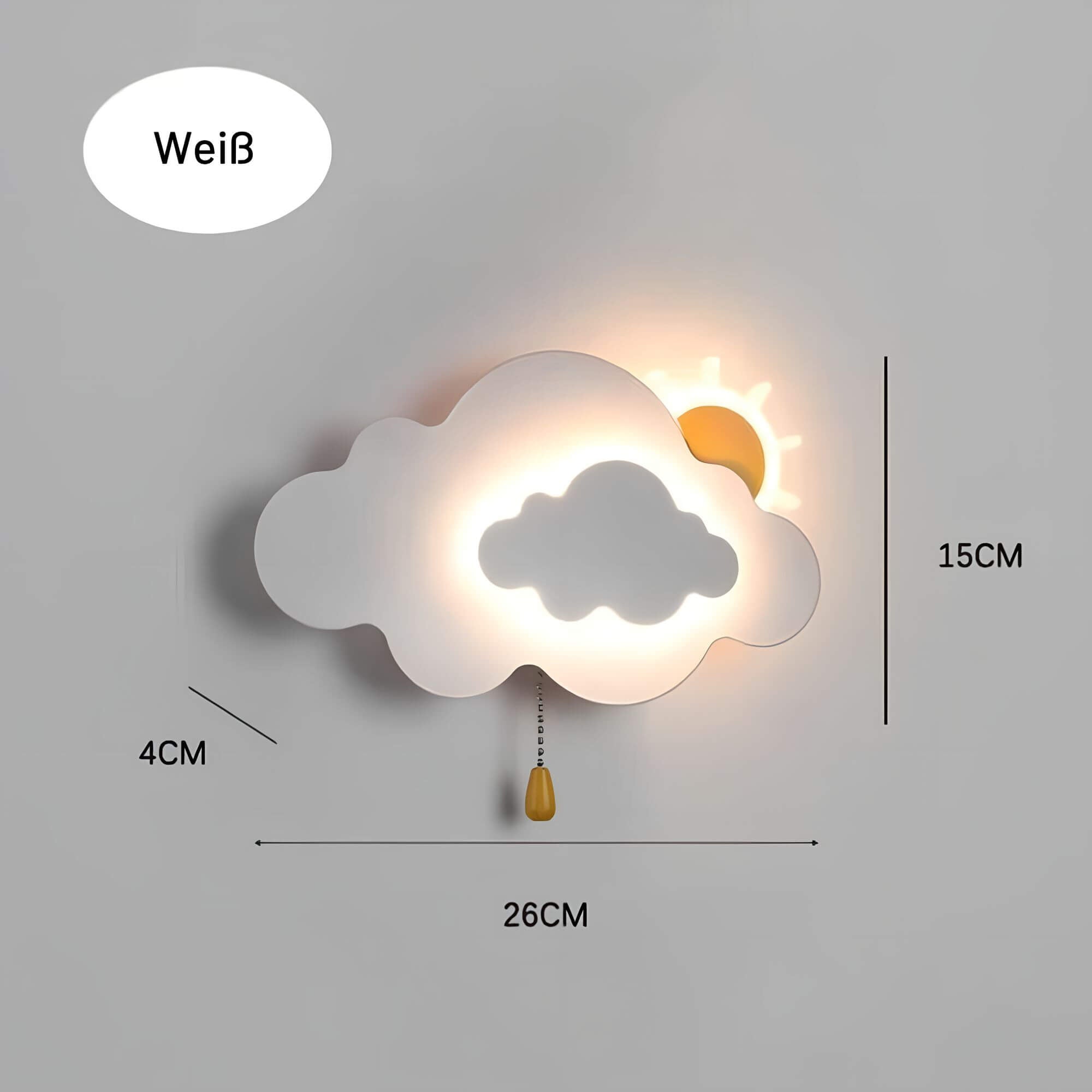BowLift | Frendorf - Children's room wall lamp, Playful design