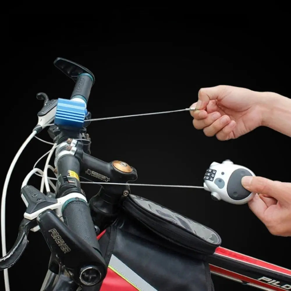 BowLift | Theft-proof telescopic wire lock for bicycle – pRedection for suitcase, helmet & bicycle