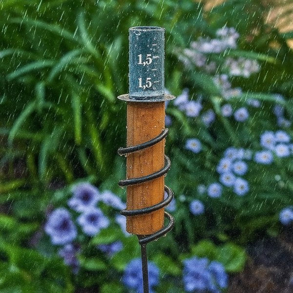 BowLift | Copper Rain Gauge | Durable, Floating Design for Home Garden & Lawn Water Measurement