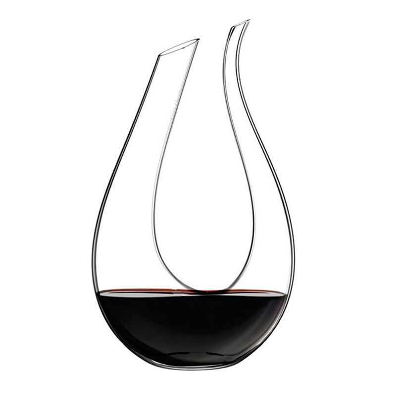 BowLift | European Style Crystal Thickened Red Wine Decanter Household Glass Wine Personality Creative Quick Wine Dispenser Crystal Swan Decanter 1.5L