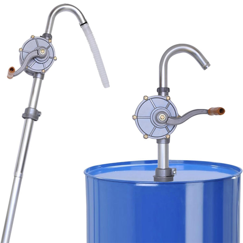 BowLift | 15 To 55 Gallon Drum Pump, Upgraded All-Aluminum Oil Transfer Barrel Pump, Hand Fuel Pumps For Diesel, Kerosene, Hydraulic Fluid