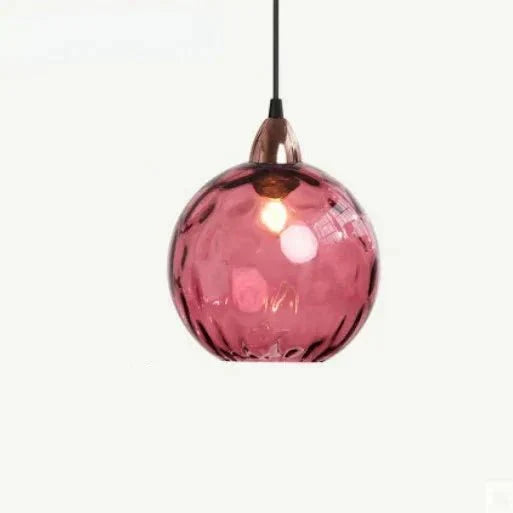 BowLift | Glasora Pendant Light - Transparent Glass Ball with LED Lighting