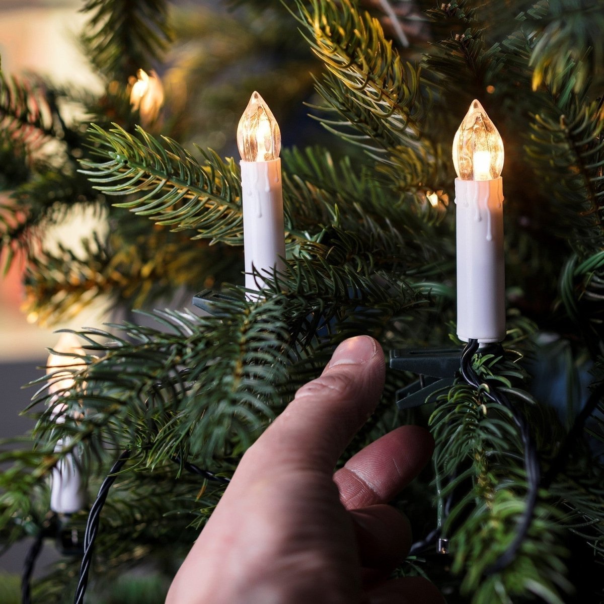 BowLift | Flameless Christmas Candle Set with Gentle LED Glow